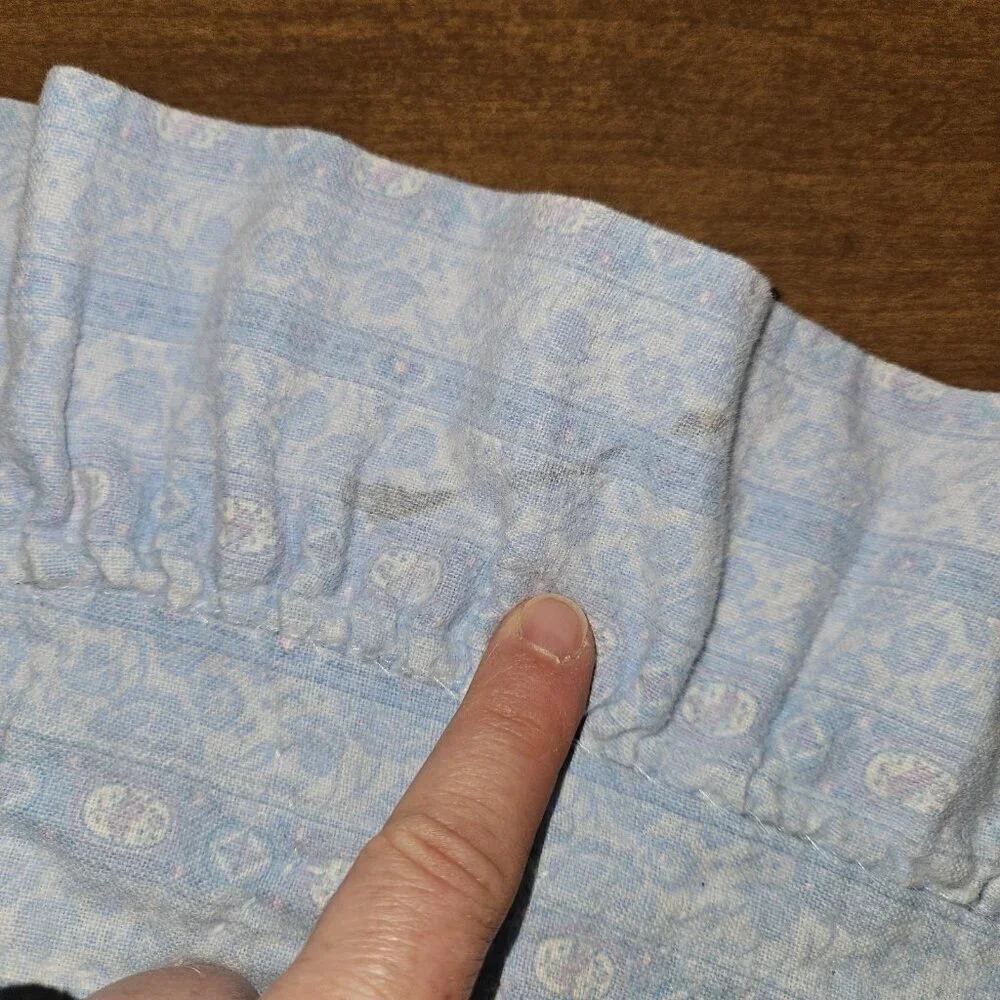 VTG Handmade Baby Blanket Comforter Jack & Jill Went Up Hill Nursery Rhyme 37x47